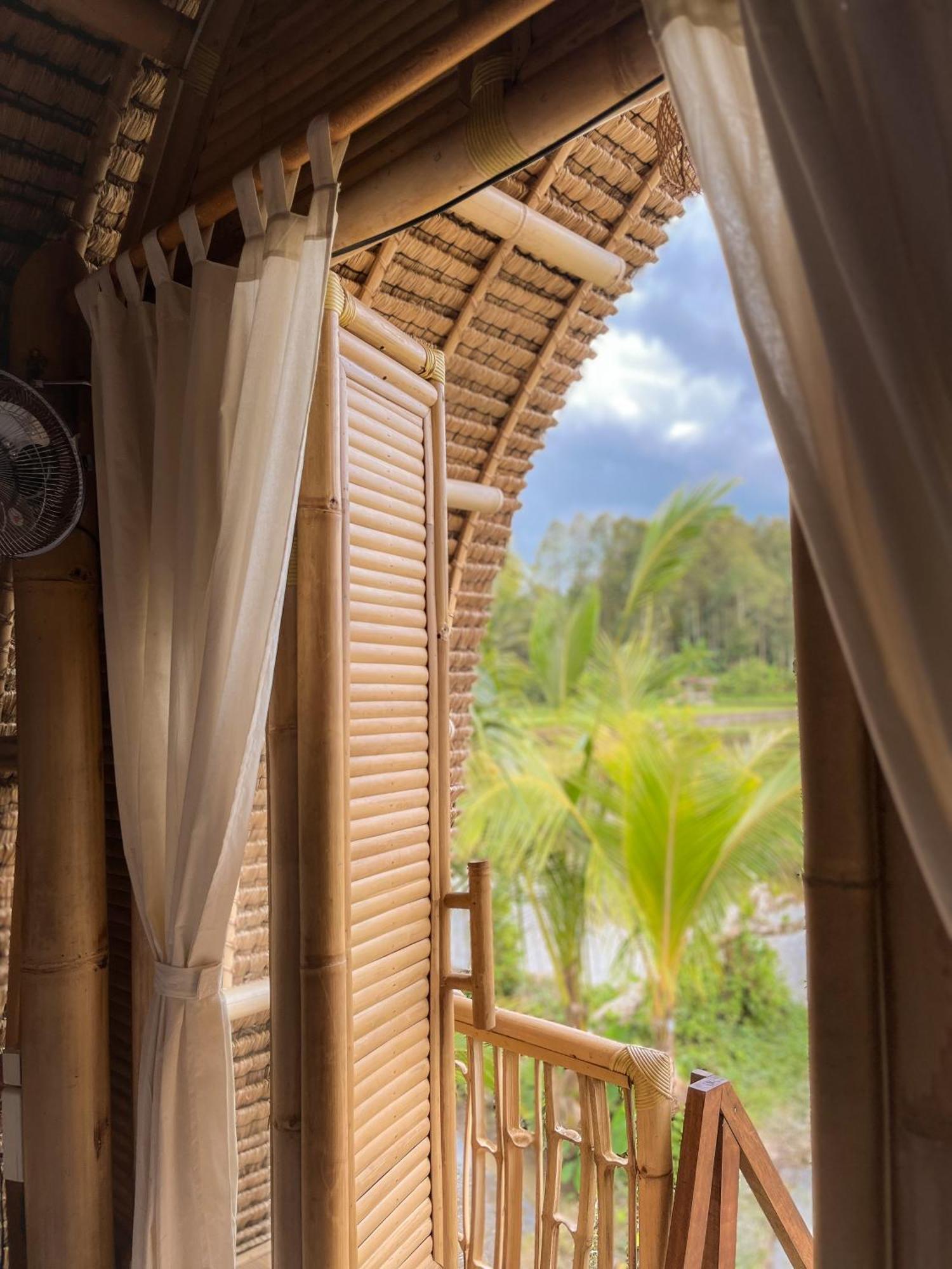 Kawig Bamboo House - Ricefield View, Eco Bamboo Home Tampaksiring Luaran gambar