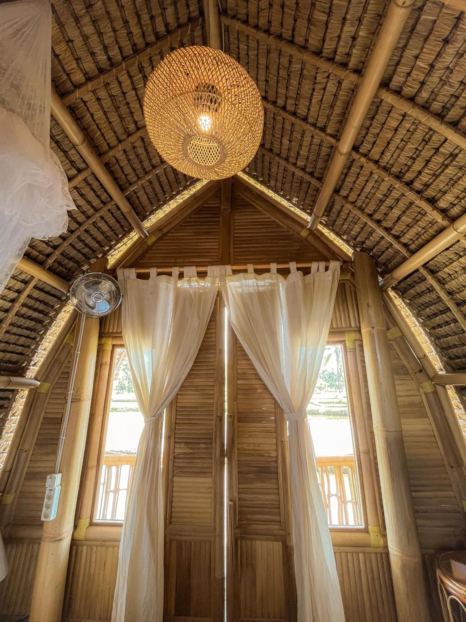 Kawig Bamboo House - Ricefield View, Eco Bamboo Home Tampaksiring Luaran gambar