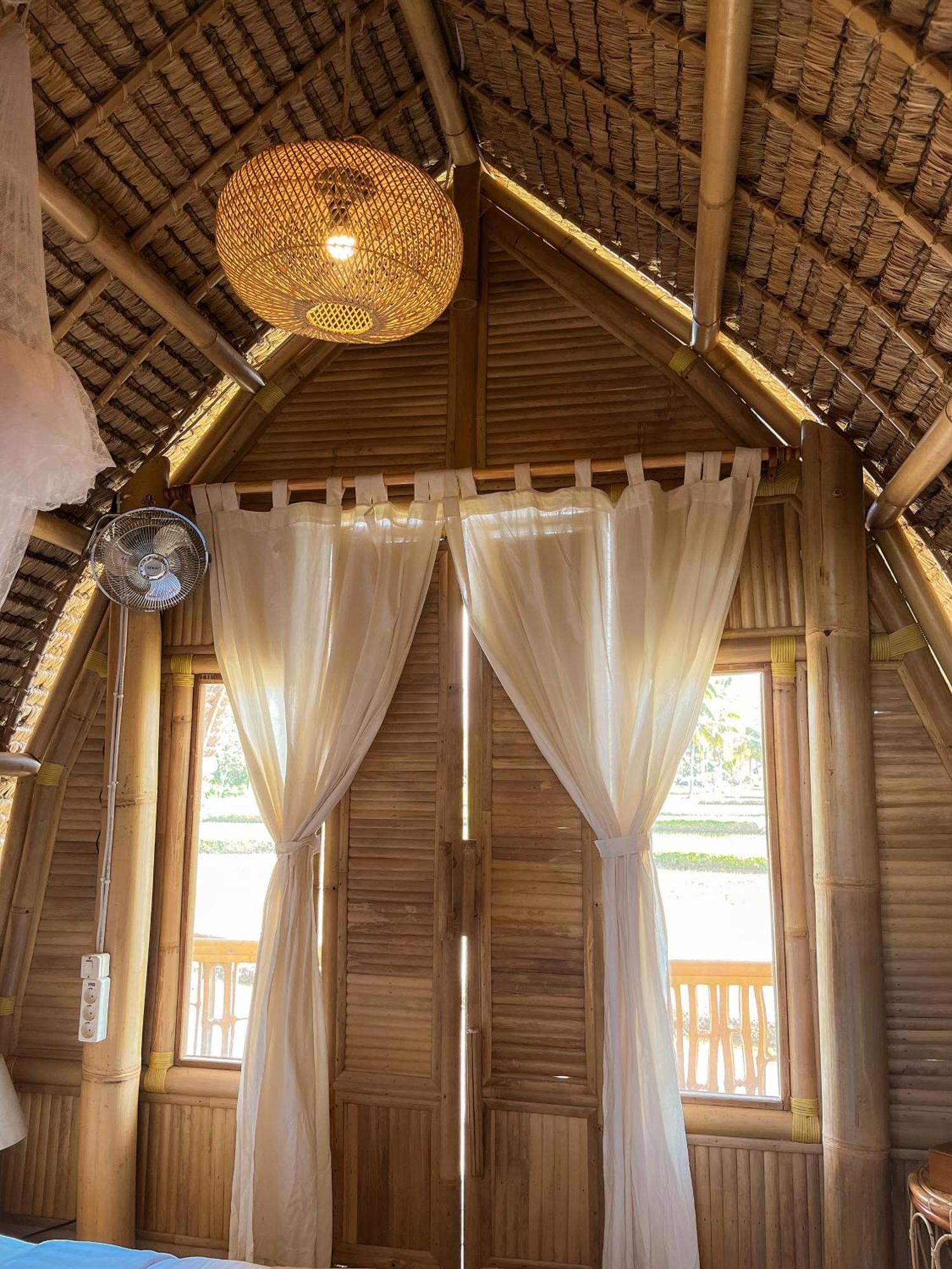 Kawig Bamboo House - Ricefield View, Eco Bamboo Home Tampaksiring Luaran gambar