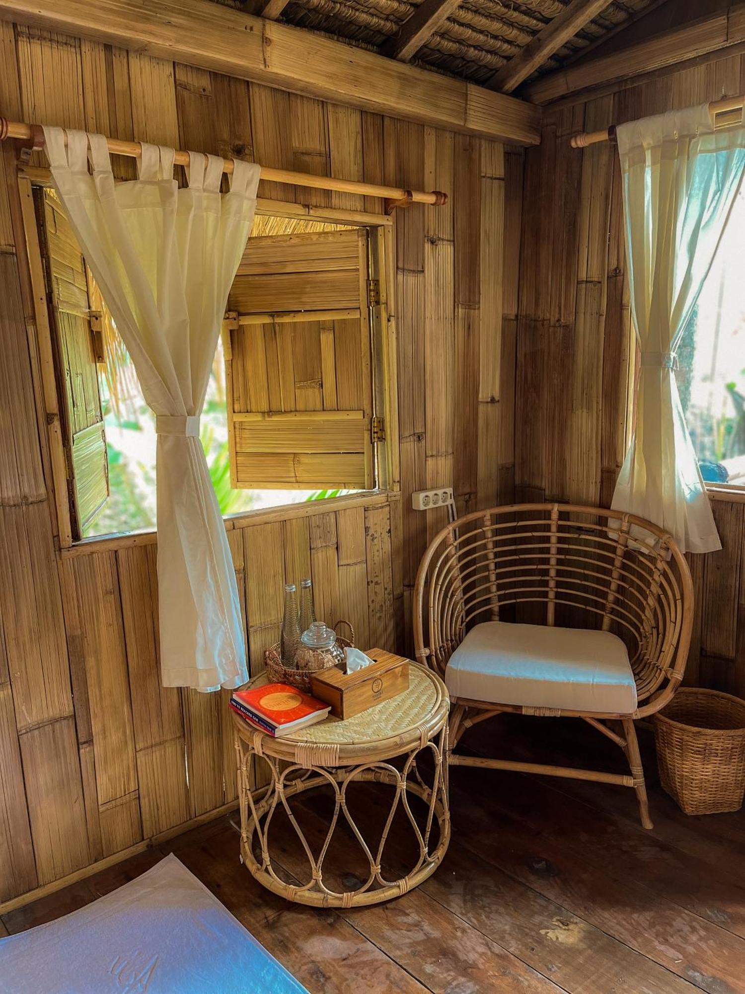 Kawig Bamboo House - Ricefield View, Eco Bamboo Home Tampaksiring Luaran gambar
