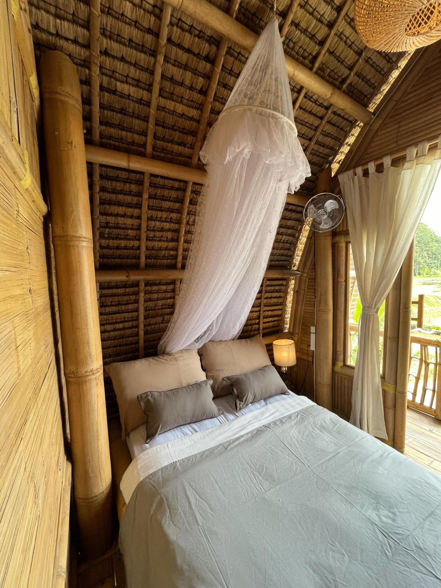 Kawig Bamboo House - Ricefield View, Eco Bamboo Home Tampaksiring Luaran gambar