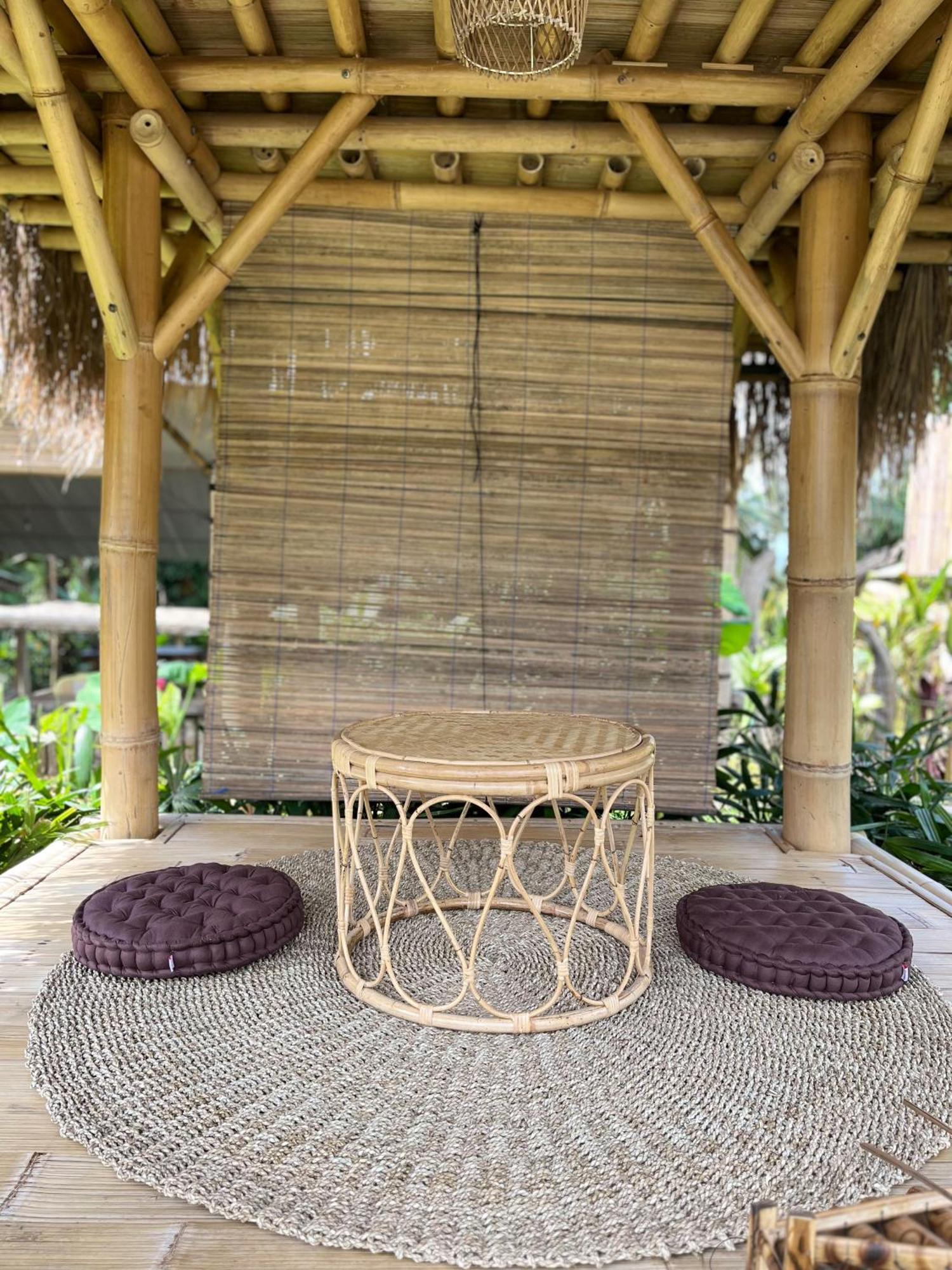 Kawig Bamboo House - Ricefield View, Eco Bamboo Home Tampaksiring Luaran gambar