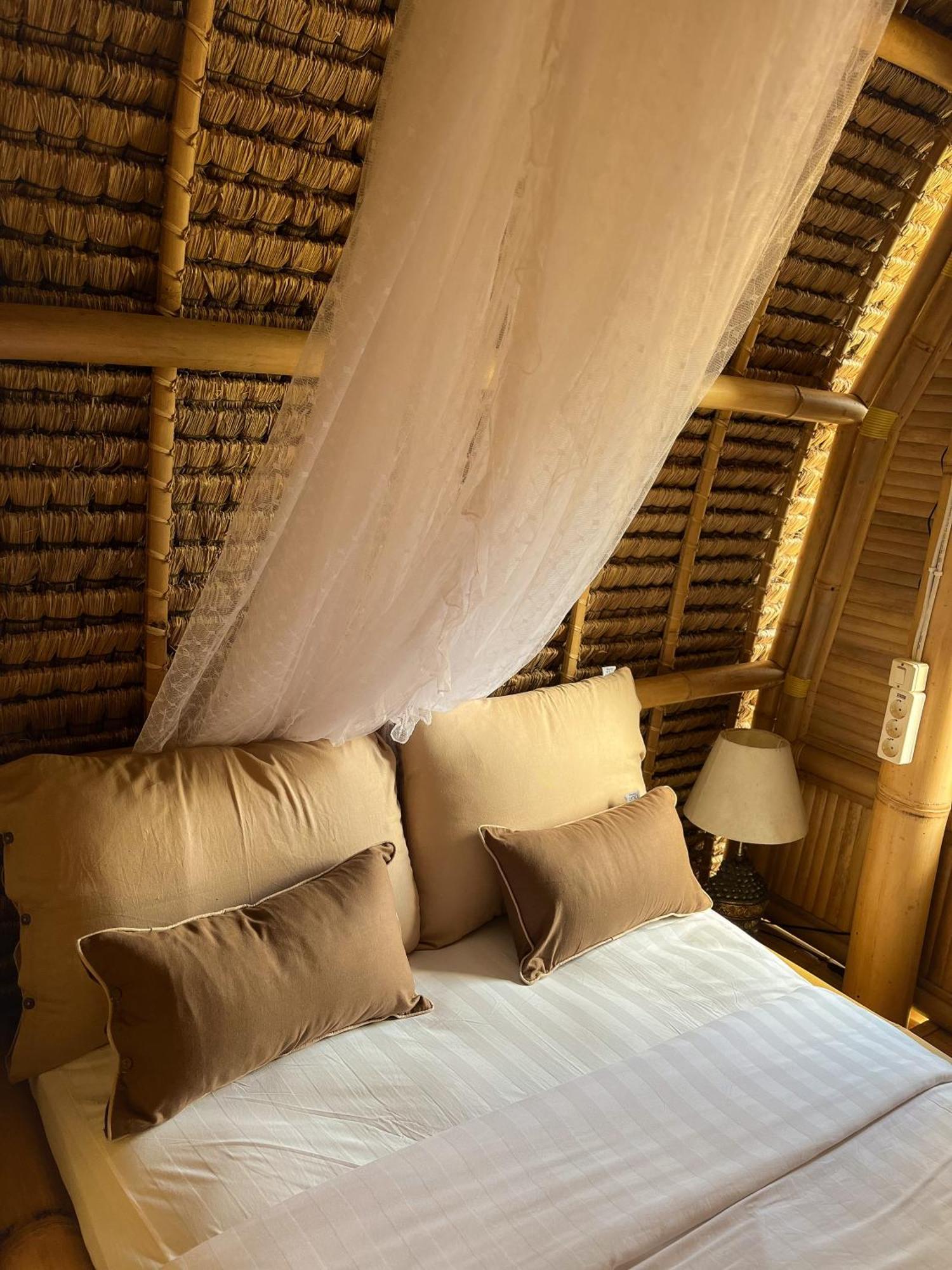Kawig Bamboo House - Ricefield View, Eco Bamboo Home Tampaksiring Luaran gambar
