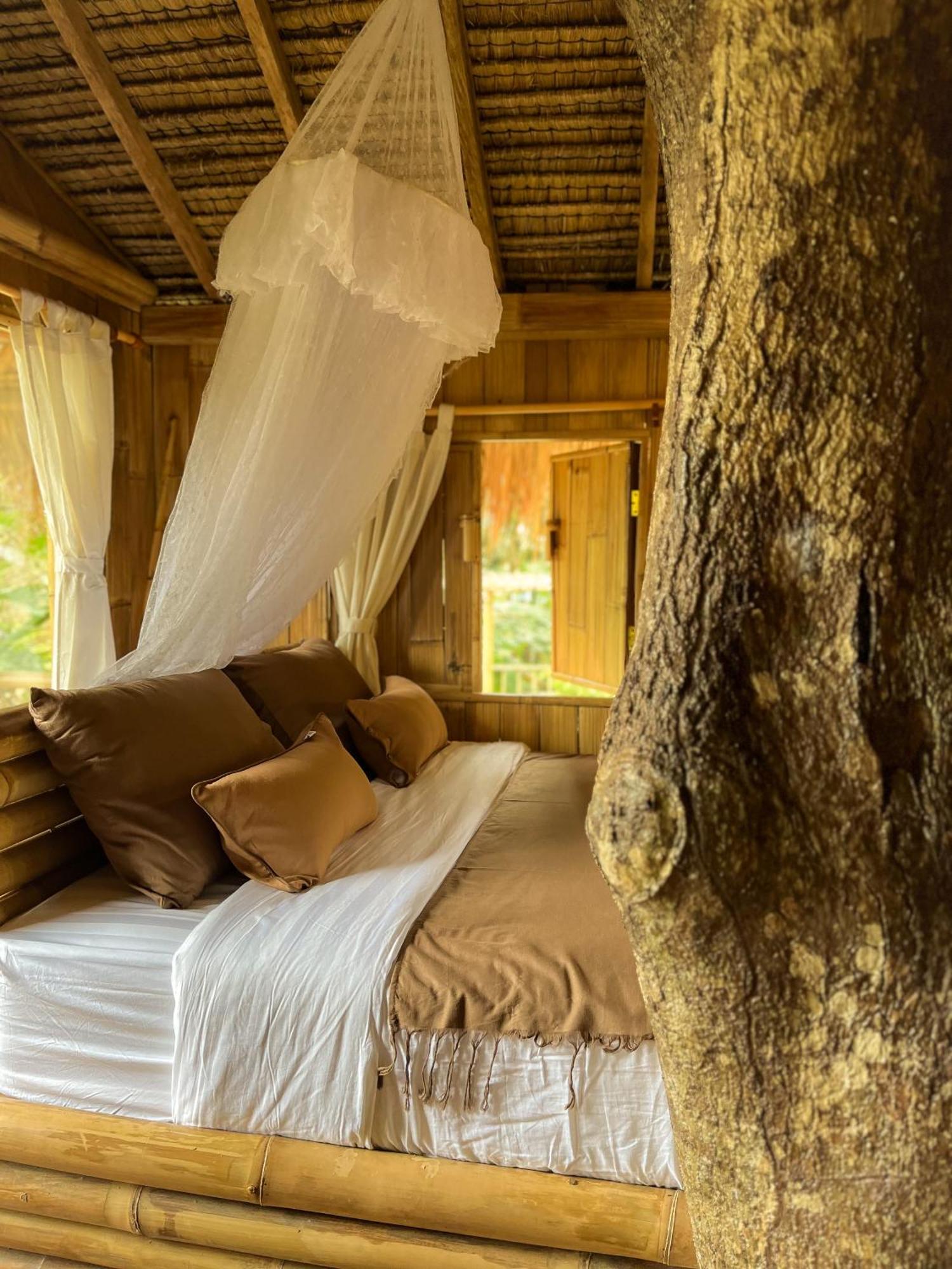 Kawig Bamboo House - Ricefield View, Eco Bamboo Home Tampaksiring Luaran gambar