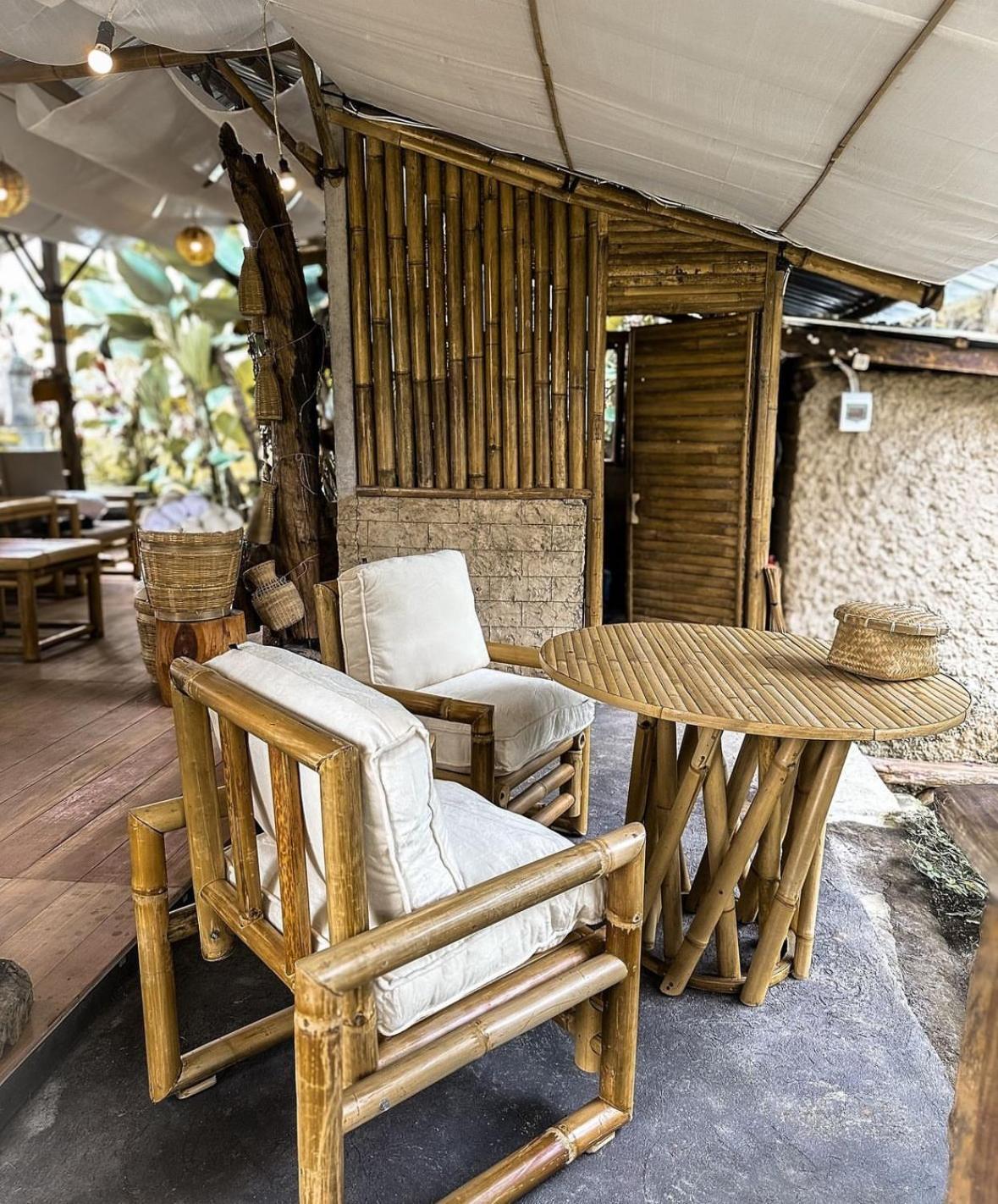 Kawig Bamboo House - Ricefield View, Eco Bamboo Home Tampaksiring Luaran gambar